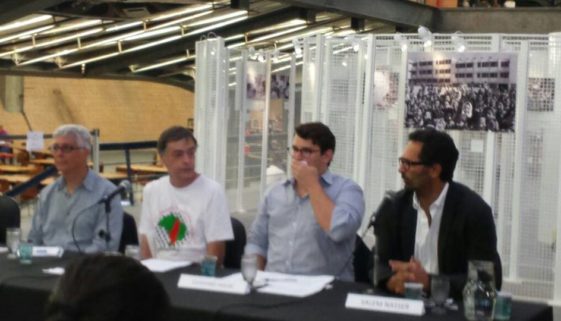 Debate abriu a exposição em São Paulo. Foto: Sueli Melo