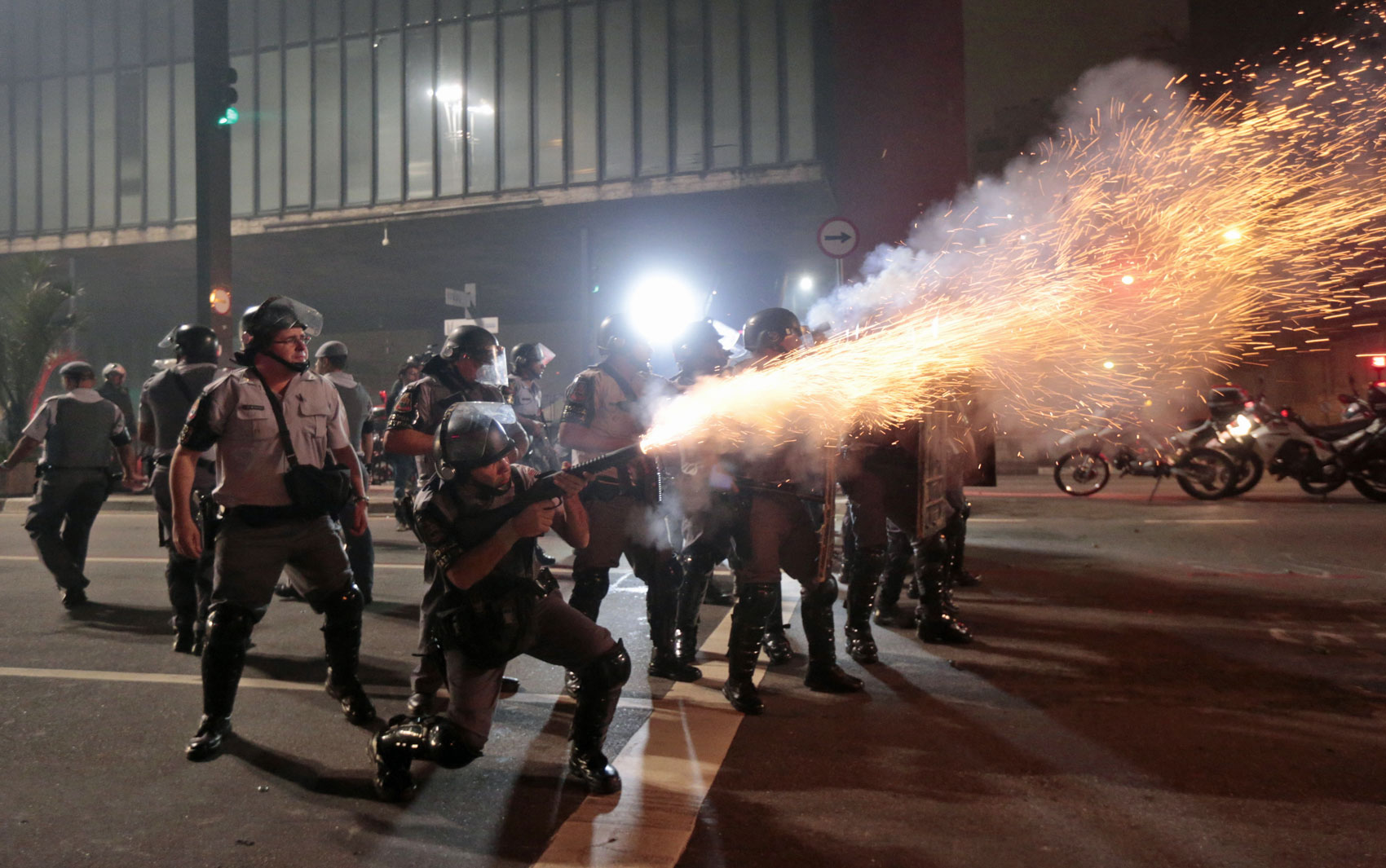 violência policial nas manifestações