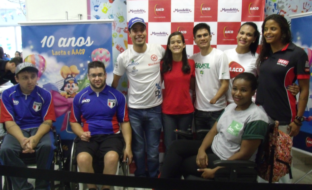 Evento reuniu atletas, voluntários e pacientes da AACD - Foto: Maria Fernanda Scala