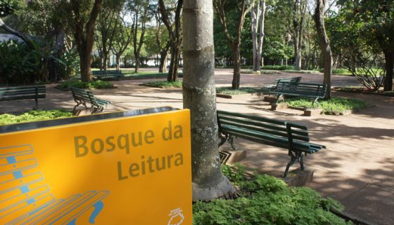 Bosque da Leitura é reinaugurado no Parque Ibirapuera