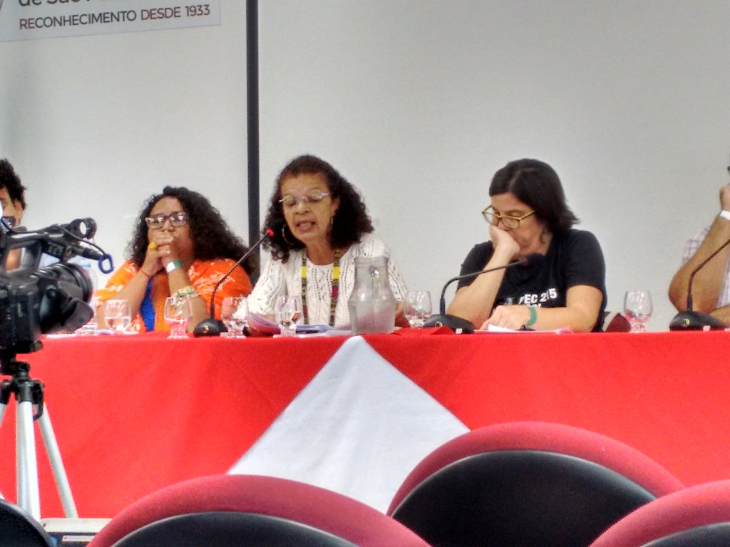 Cristiane Faustino e Nilza Iraci falaram de movimentos sociais vinculados à causa das mulheres negras