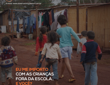 campanha eu me importo crianca escola