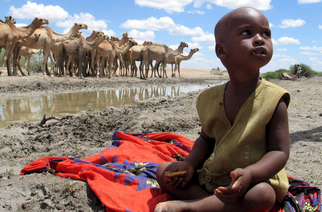 mudanças climáticas e a fome na áfrica - foto EFE