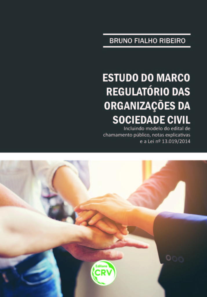 Capa do livro Estudo do marco regulatório das organizações da sociedade civil
