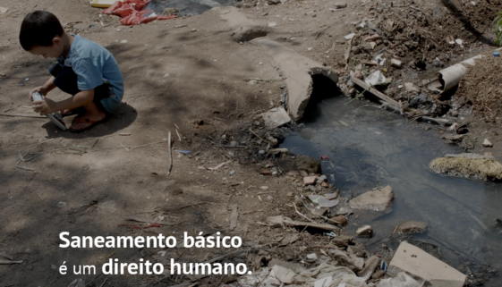 Campanha Direitos Humanos saneamento