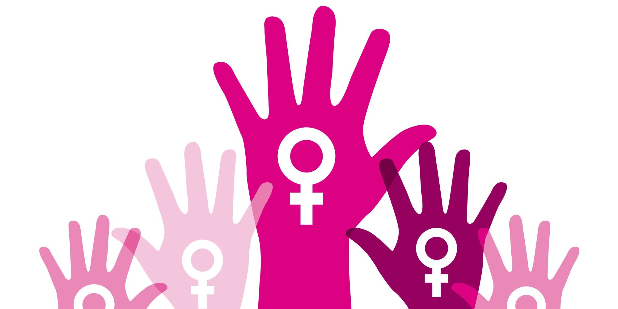 Mulheres participam de mobilização pelos direitos humanos