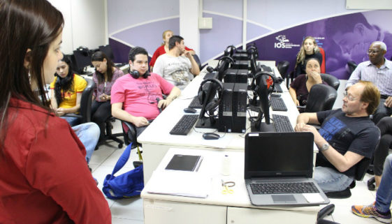 IOS oferece capacitação profissional gratuita para pessoas cegas