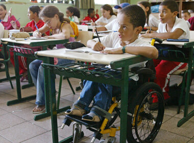 Rafael Nunes, paraplÃ©gico, estuda em