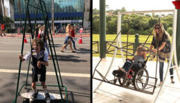 Empresa desenvolve brinquedos portáteis para crianças com deficiência
