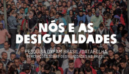 86% dos brasileiros não acreditam em progresso com desigualdade