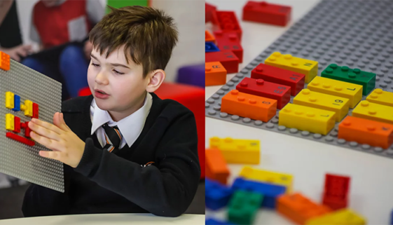 Projeto ensina braille a crianças cegas usando peças de Lego