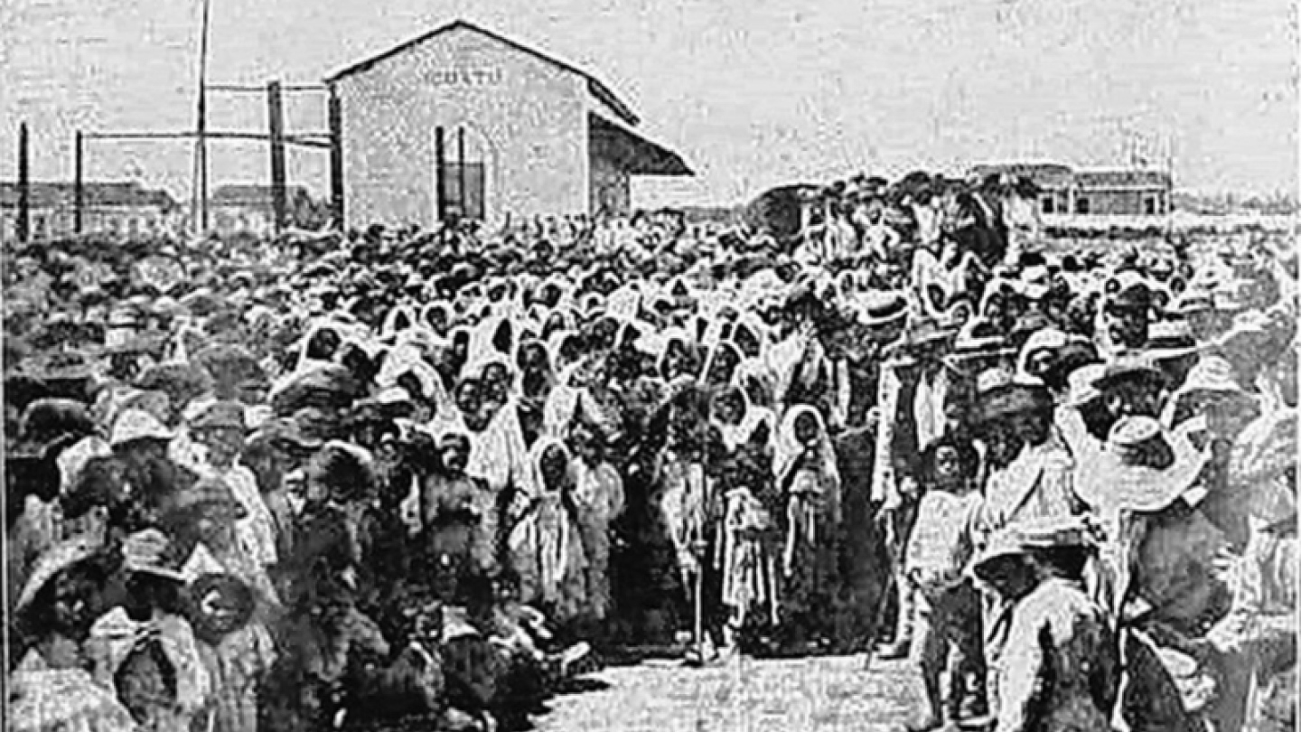 Sítio histórico do último campo de concentração no Ceará resiste