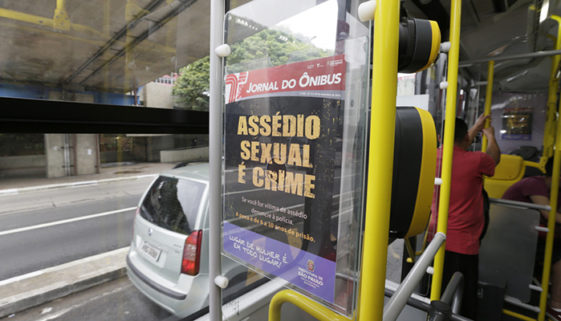 63% das moradoras da capital paulista já sofreram algum tipo de assédio