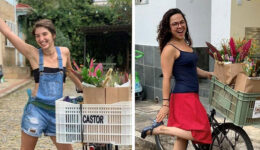 Professora monta rede de entregas por bicicletas só com mulheres e trans