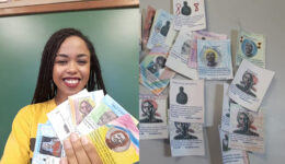 Professora cria jogo de cartas com heróis negros para alunos