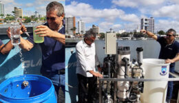 Iniciativa consegue purificar 2.700 litros de água poluída por hora