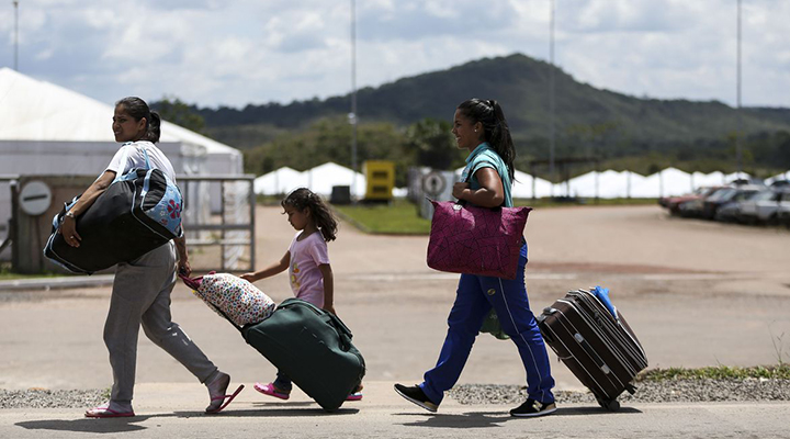 refugiados venezuelanos no brasil