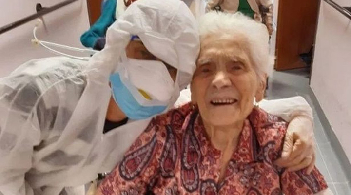 Italiana de 104 anos está curada do novo coronavírus