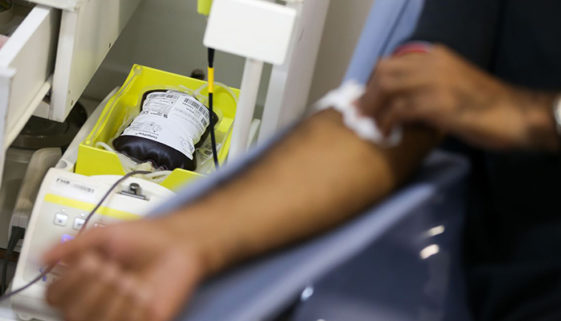 Doações de sangue diminuem durante a quarentena