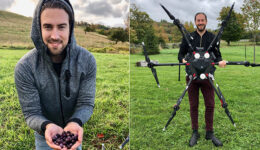Empresa canadense planeja plantar 40 mil árvores com a ajuda de drones