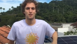 Jovem brasileiro é finalista de prêmio da ONU com projeto de energia solar