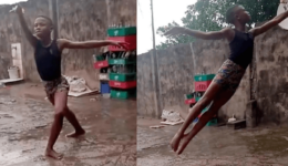 Menino que dançou balé na chuva ganha bolsa para estudar nos EUA