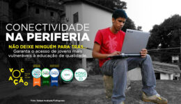 Vocação lança campanha para inclusão digital de alunos de comunidades