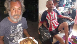 Após receber ração para comer, idoso ganha ajuda e casa reformada