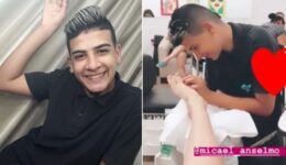 Menino sofre preconceito por trabalhar de manicure para sustentar família