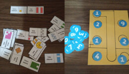Professora cria jogos de tabuleiro para ensinar matemática