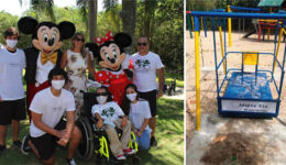 Jovens criam parque inclusivo para crianças com deficiência no RJ