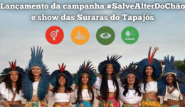 Mulheres indígenas chamam atenção para destruição de Alter do Chão