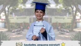 Criança morre de Covid-19 e colégio presta homenagem
