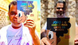 Professor lança livro para elevar autoestima de crianças de cabelo crespo