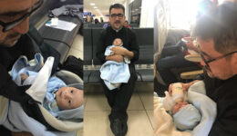 Padre acolhe bebê com Síndrome de Down que tinha sido abandonado