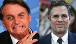 Ator Mark Ruffalo critica presidente brasileiro em rede social