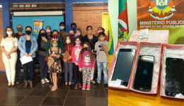 Projeto entrega celulares para alunos vulneráveis da rede pública em RS