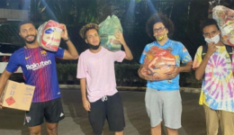 Jovem reúne amigos para arrecadar doações e hoje ajuda 1,3 mil famílias