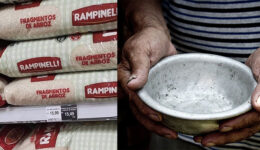 Fuga da fome: brasileiros começam a consumir fragmentos de arroz e ossos