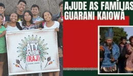 Jovens indígenas fazem campanha para ajudar famílias Guarani Kaiowá
