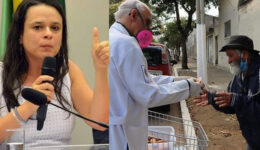 Deputada diz que padre ajuda o crime, por distribuir comida na Cracolândia