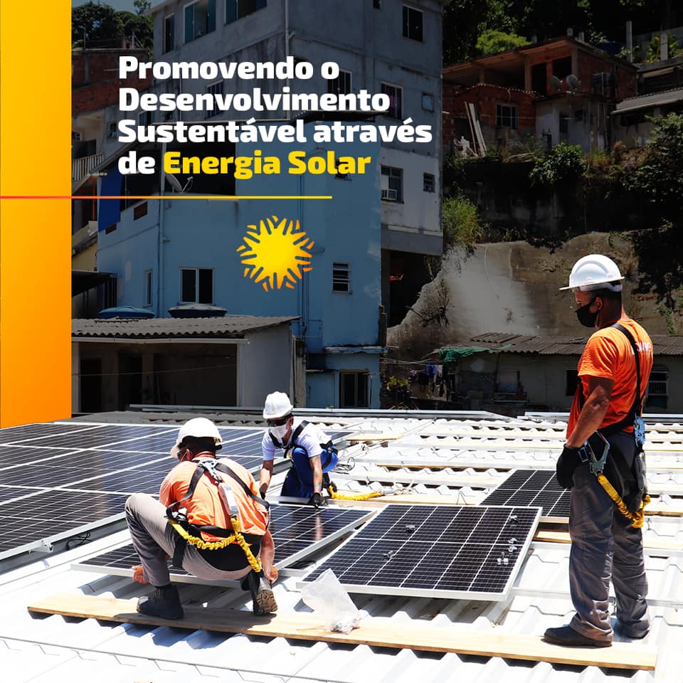 O sol é para todos: iniciativas levam energia solar para favelas