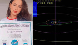 Estudante brasileira descobre asteroide em projeto da Nasa