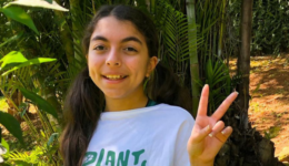 embaixadora de campanha global sobre mudancas climaticas tem 12 anos