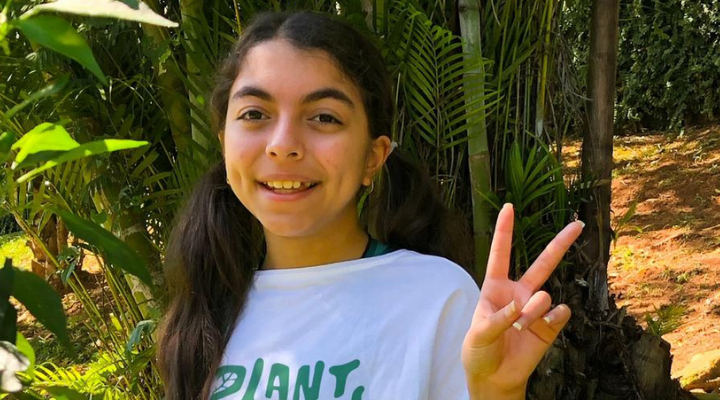 embaixadora de campanha global sobre mudancas climaticas tem 12 anos