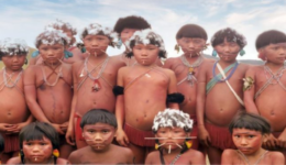 criancas indigenas yanomami