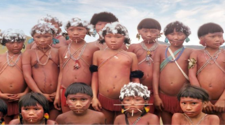 criancas indigenas yanomami