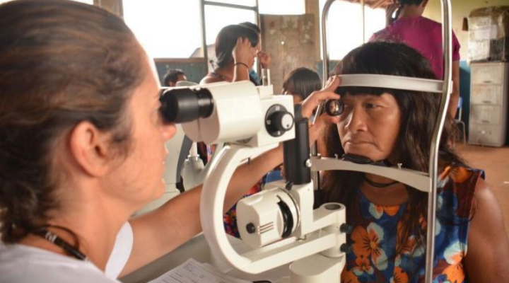medicos da floresta leva atendimento oftalmologico a povos indigenas