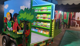 biblioteca itinerante na Zona da Mata de Pernambuco