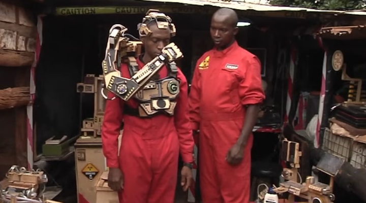 inventores do Quênia criam braço robótico controlado pela mente